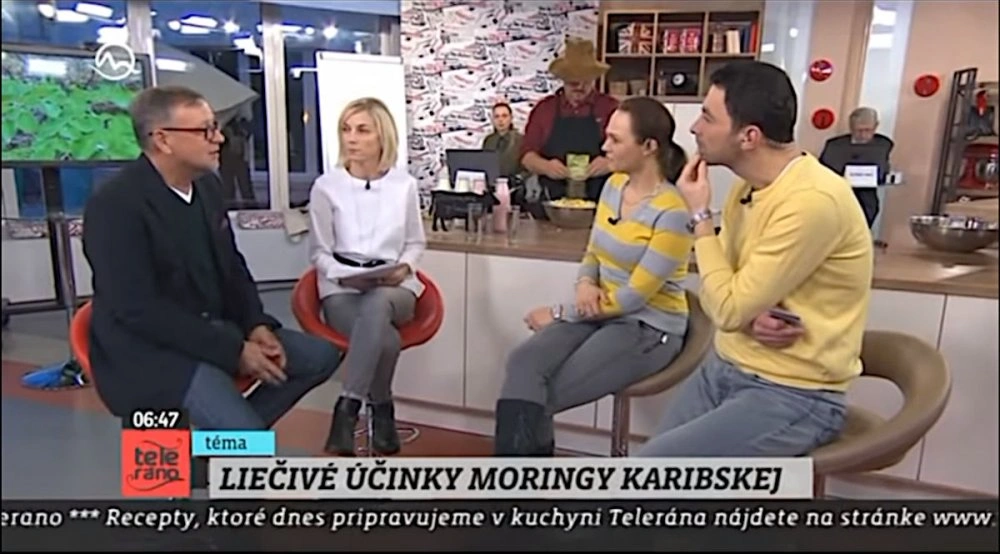 Moringa Karibská v Teleráne na tému cukrovka