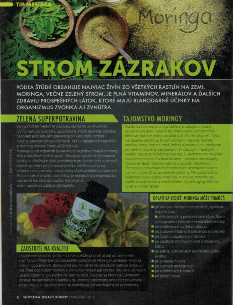 Slovenka zdravie rodiny máj/jún 2019: Strom zázrakov